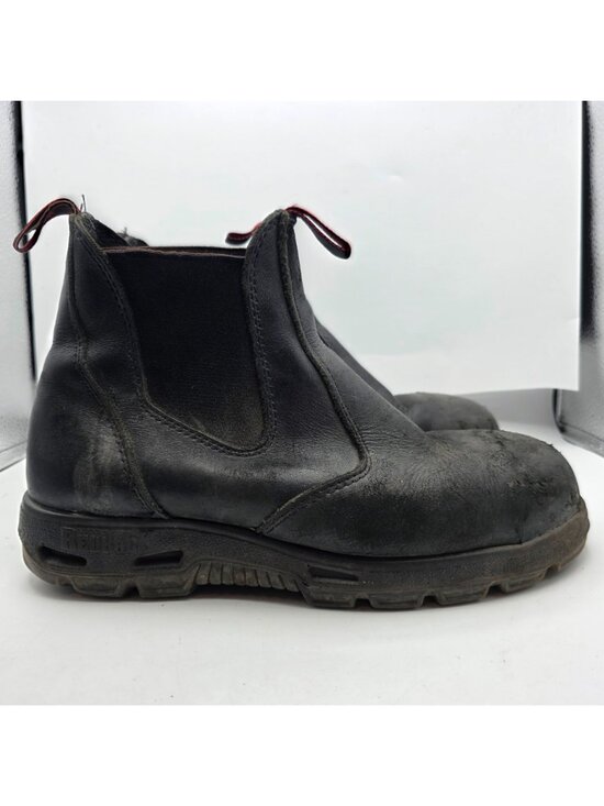 Redback Easy Escape Mens Size 9.5 Black Oil Kip Elastic Sided Soft Toe Boots main image 10